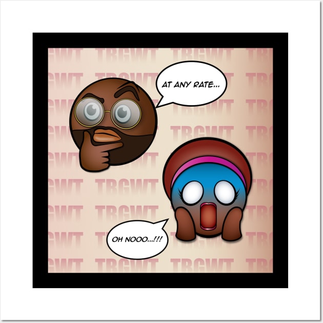 TBGWT Emojis Wall Art by The Black Guy Who Tips Podcast